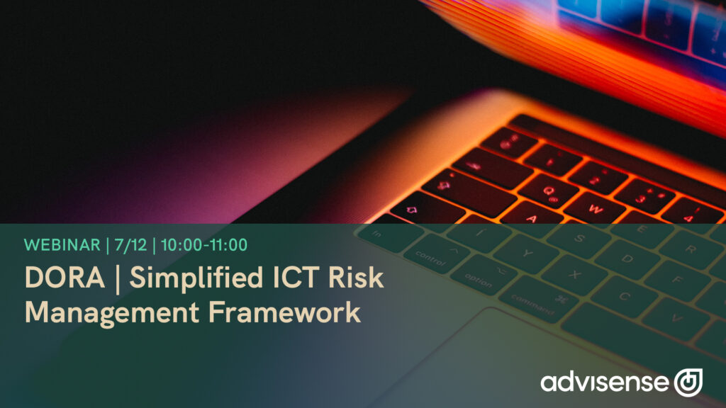 The EU DORA regulation has made provisions for a Simplified ICT Risk Management Framework (DORA article 16), which entail requirements regarding ICT risk management aimed towards companies that are considers small and none-complex and with limited inter-connectedness.

These requirements mimic the overall ICT risk management framework requirements of Article 15 but does not dive into the same level of details. In this webinar we will present the requirements for smaller, and non-complex firms with limited inter-connectedness and present a model of how to view and implement the Simplified ICT Risk Management Framework.