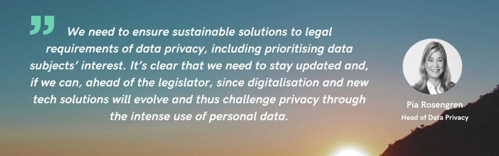 Data Privacy Sustainable Privacy Quote